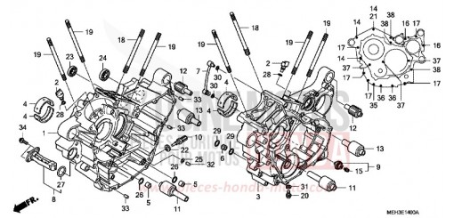 CARTER MOTEUR NSA700A9 de 2009